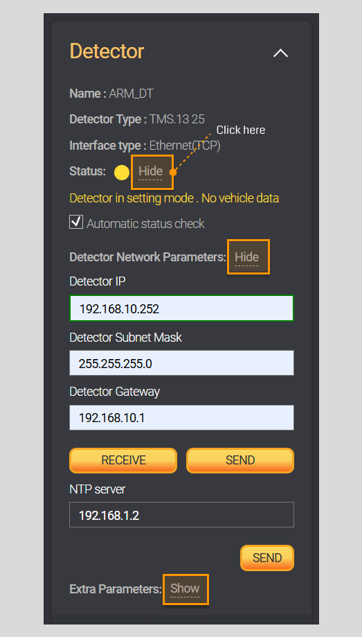 Control block Detector