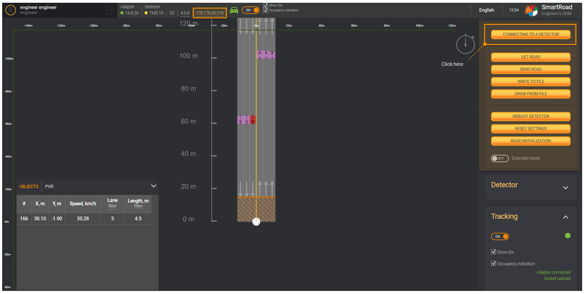 Connect to DT in GUI