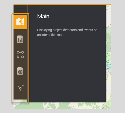 Sidebar menu